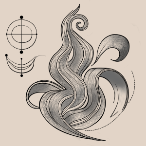 Flamme complexe dessiner avec l'aide de Clip Studio Paint