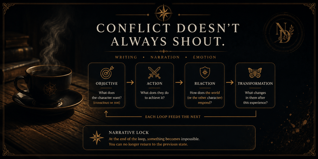 Conflit doesn’t always shout