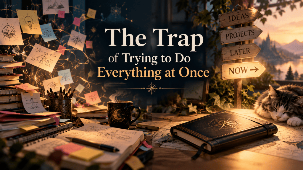 The Trap of Trying to Do Everything at Once